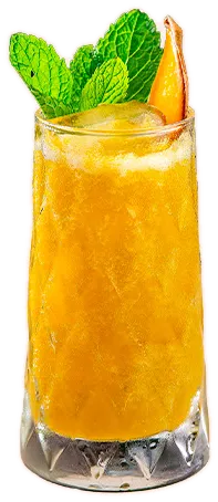 Mango Bliss, como servido na casa