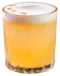 Whiskey Sour, como servido na casa